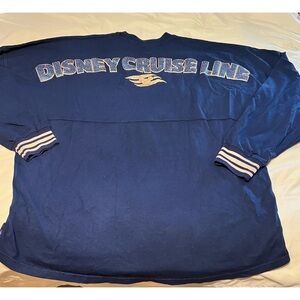 Disney Cruise Line Navy Rose Gold Spirit Jersey Size XL